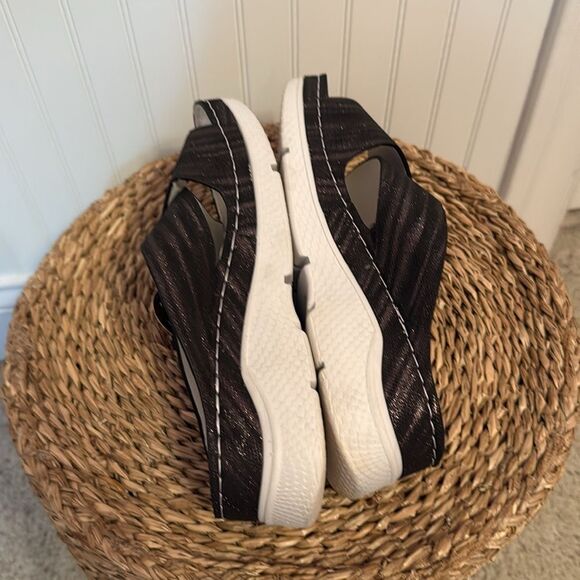 Flexus Italian Comfort by Spring Step  Women's Persemia Black Slide Sandals - B7 - Picture 5 of 8